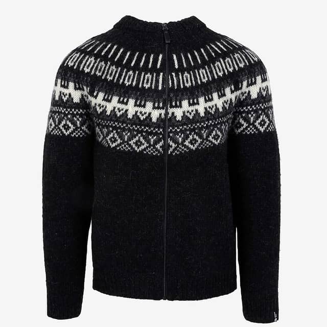 Elis Wool Sweater with full Zip
